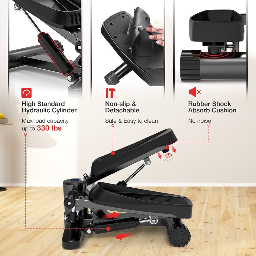 MY MINI STEPPER マイ ミニ ステッパー Amazon.com : Mini Stepper Under Desk Pedal Exerciser Sitting