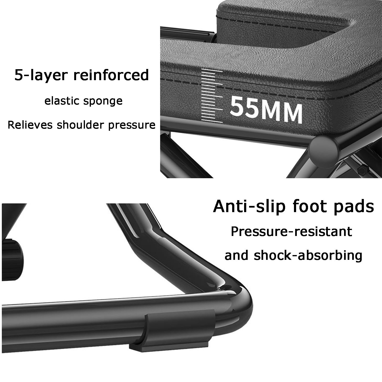 Sedia For Inversione Yoga, Sgabello Pieghevole For La Pratica Della Testa, Con Portata Di 150 Kg, For L'allenamento Di Forza E Equilibrio