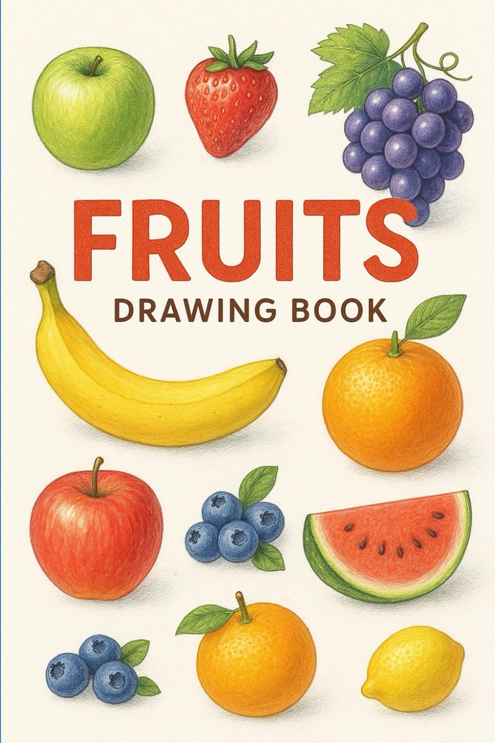 Fruits drawing Book