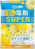 Amazon.co.jp: サラヤ 匠の塩飴スーパー 2種アソート