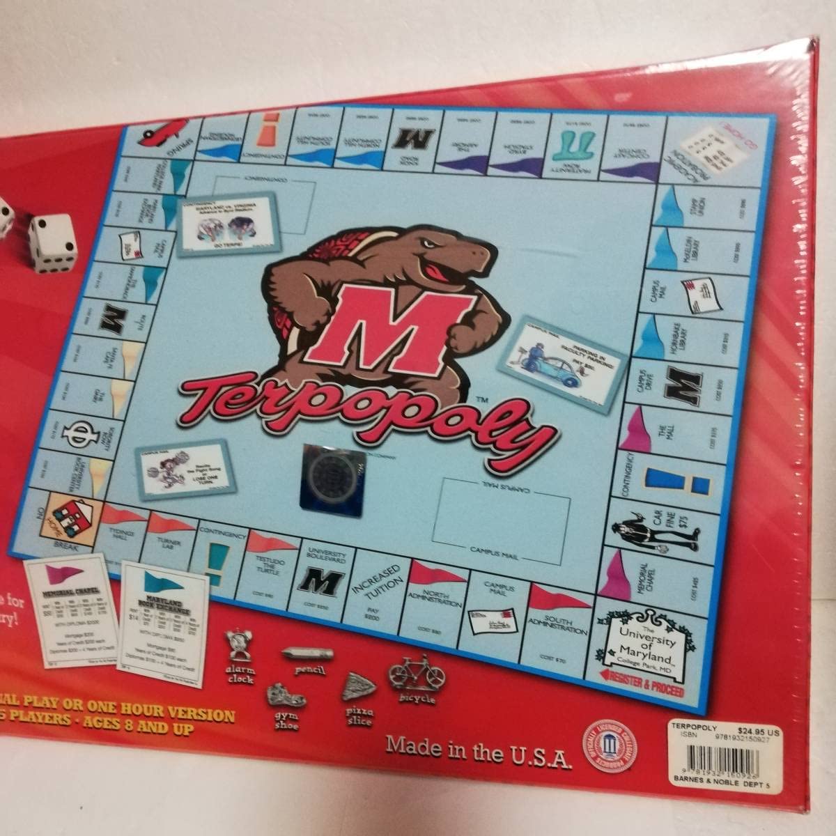 Amazon.co.jp: M Terpopoly アメリカ ボードゲーム Made in the U.S.A 