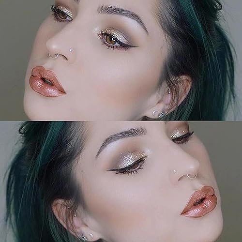 Miniatura 7 de Lápiz labial líquido satinado metálico brillante, lápiz labial para mujer, uso diario, brillo labial hidratante, lápiz labial de larga duración, 24