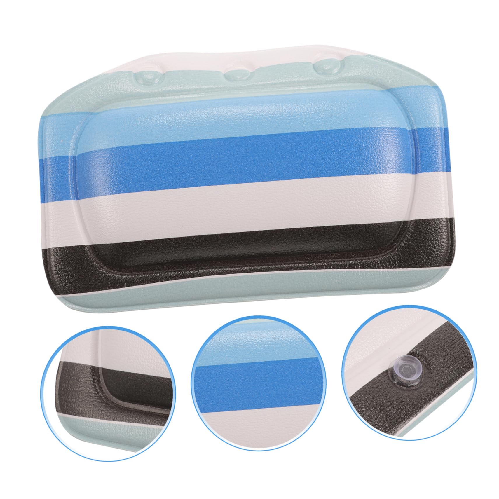 FRCOLOR Badewannenkissen Mit Saugnäpfen - Nacken & Rückenkissen Für Entspannungsbad