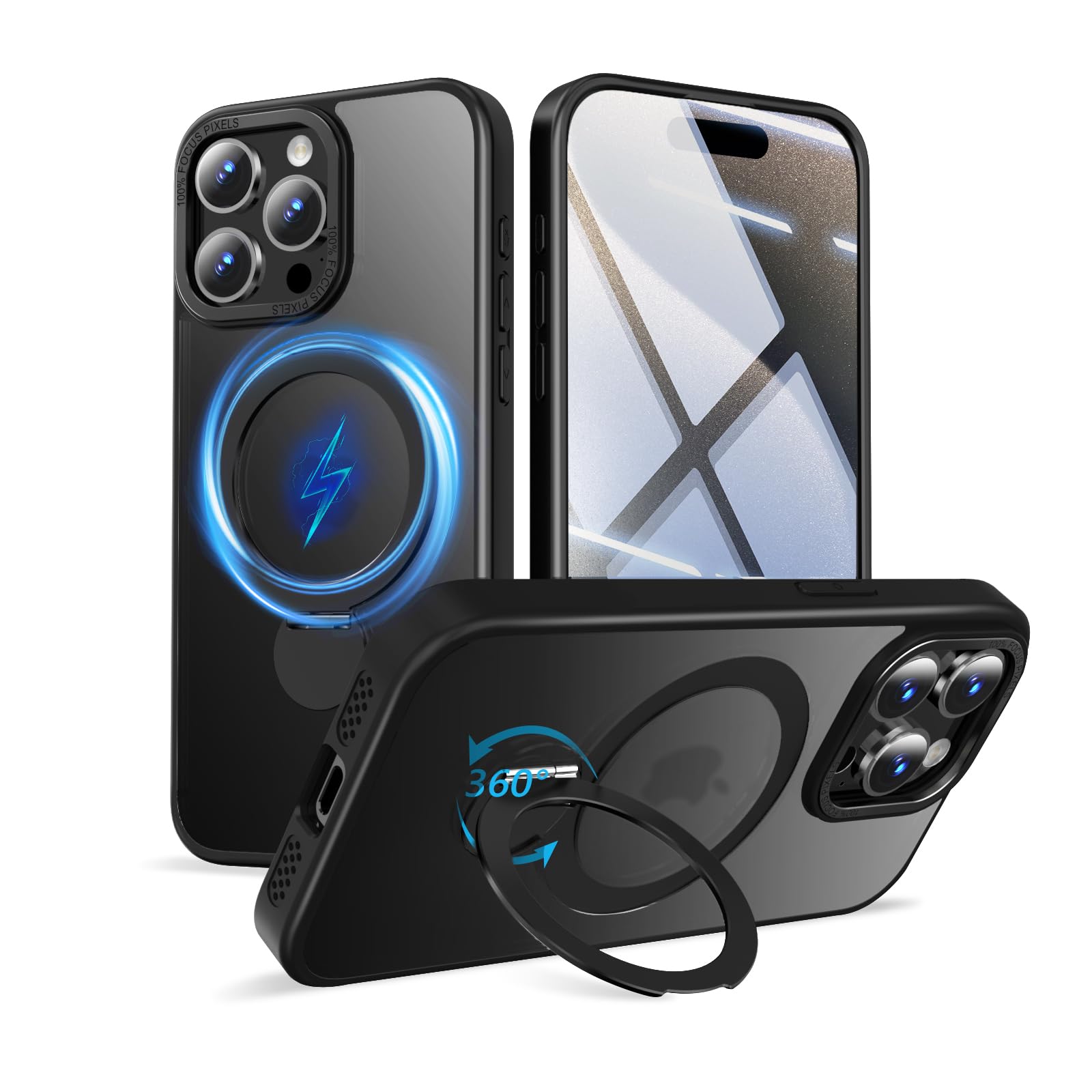 Amazon.co.jp: iphone 15 promax 用 ケース MagSafe対応 ワイヤレス