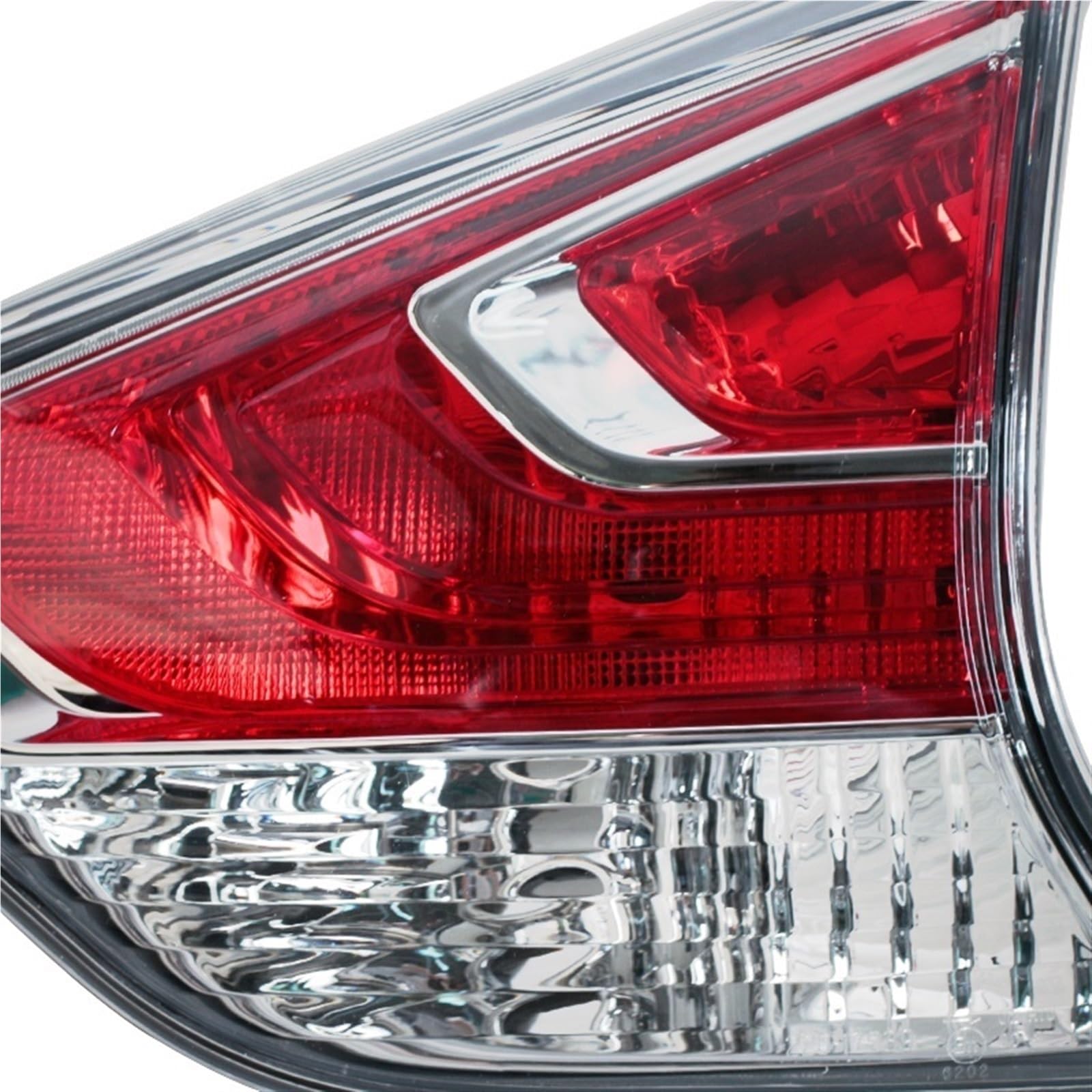 Generisch Rückleuchten für Autos Auto-Heckstoßstangen-Innenrücklicht für Nissan für Rogue für Rückfahrscheinwerfer Rücklicht ohne Leuchtmittel(1pc inner right)