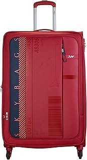 Skybags Polyester 80.5 Cms Red Softsided Check-in Luggage (Stairw81Crd)