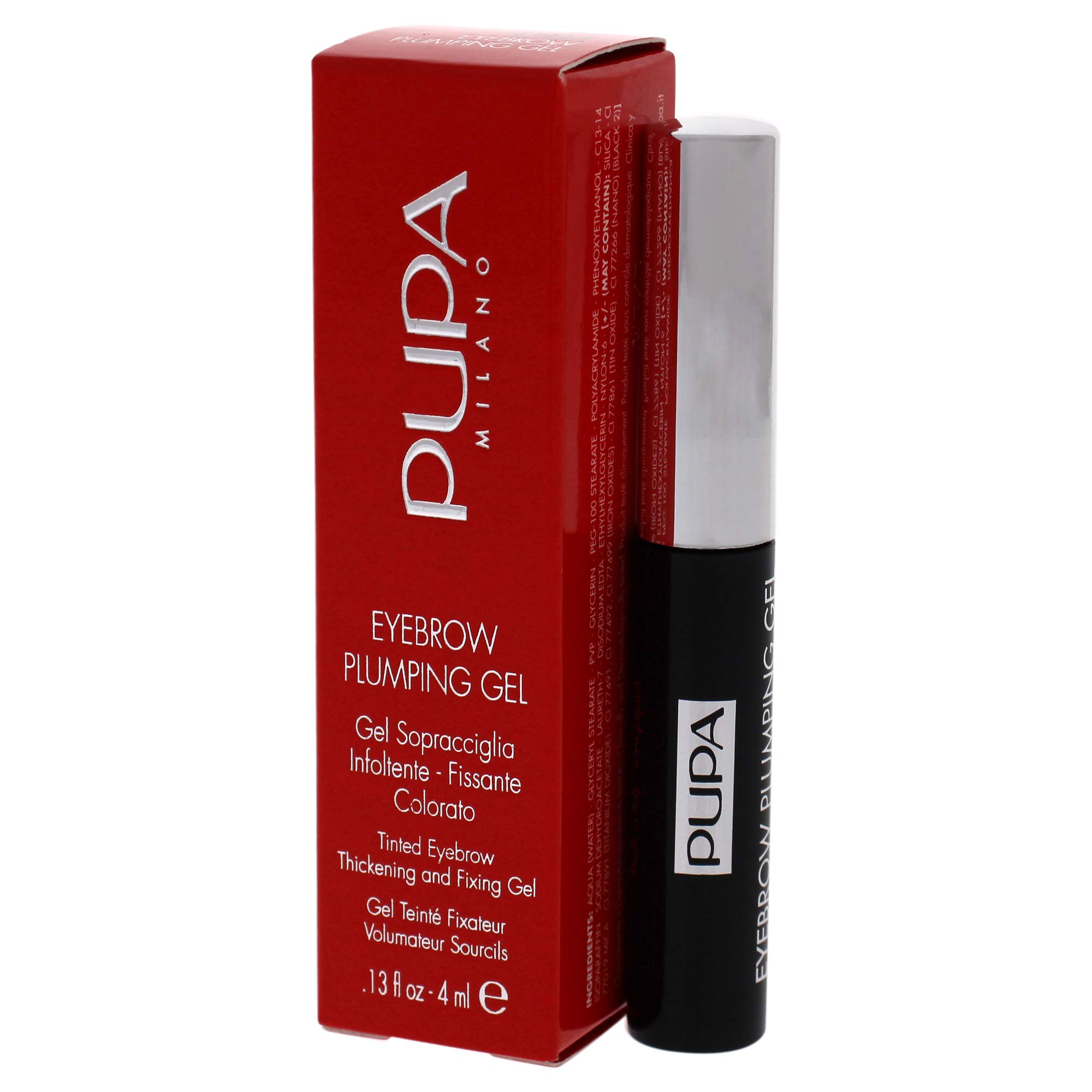 Pupa Milano Gel Repulpant pour Sourcils 001 Blonde pour Femme 0,13 oz 3.84 ml
