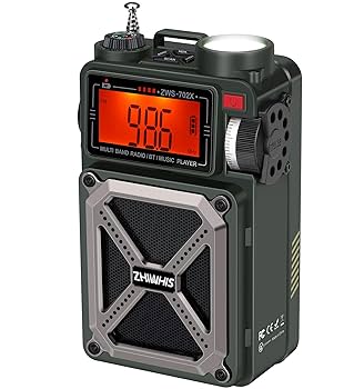 PanasonicTF1105ラジオ Amazon.co.jp: ZHIWHIS Bluetoothスピーカー 防災ラジオ FM/AM