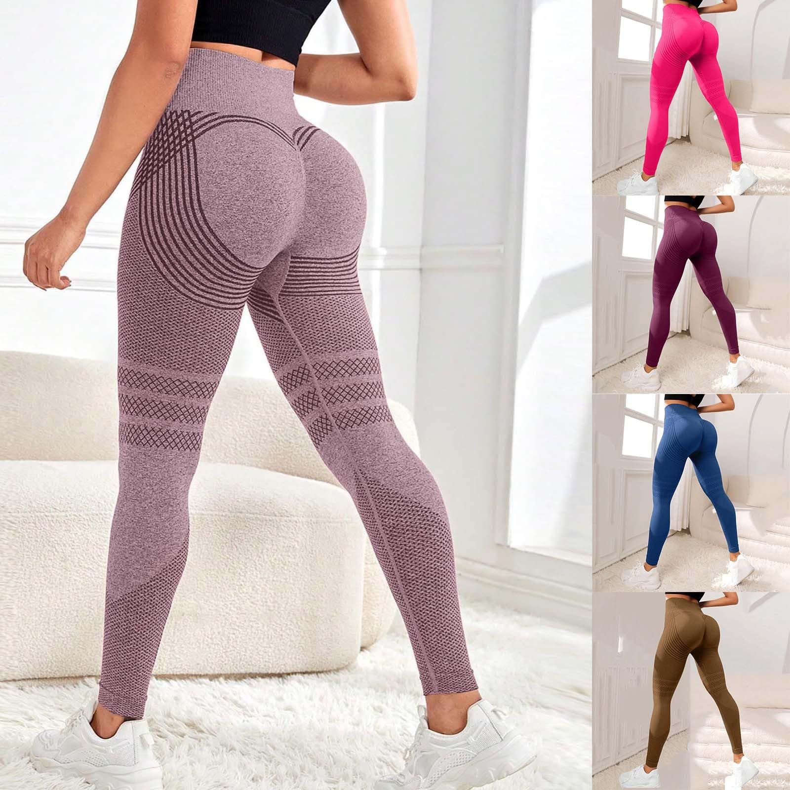 Leggings da donna a compressione 3D senza cuciture Leggings da palestra Controllo della pancia Anti Cellulite Leggings da corsa Scrunch Bums Butt Lifting a vita alta Leggings sportivi opachi morbidi