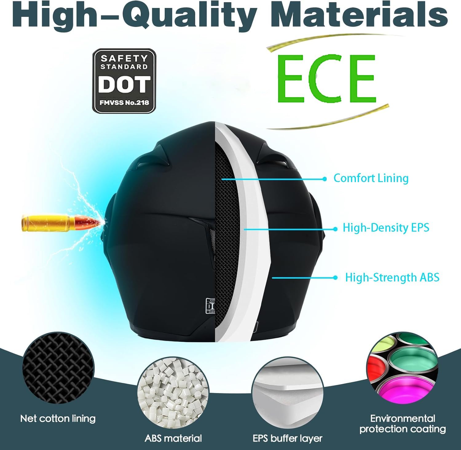 Casco De Moto Bluetooth, Casco Abatible, Guantes Táctiles Calientes, ECE Homologado Doble Visera Antivaho, Adultos Hombres Mujeres J,Medium