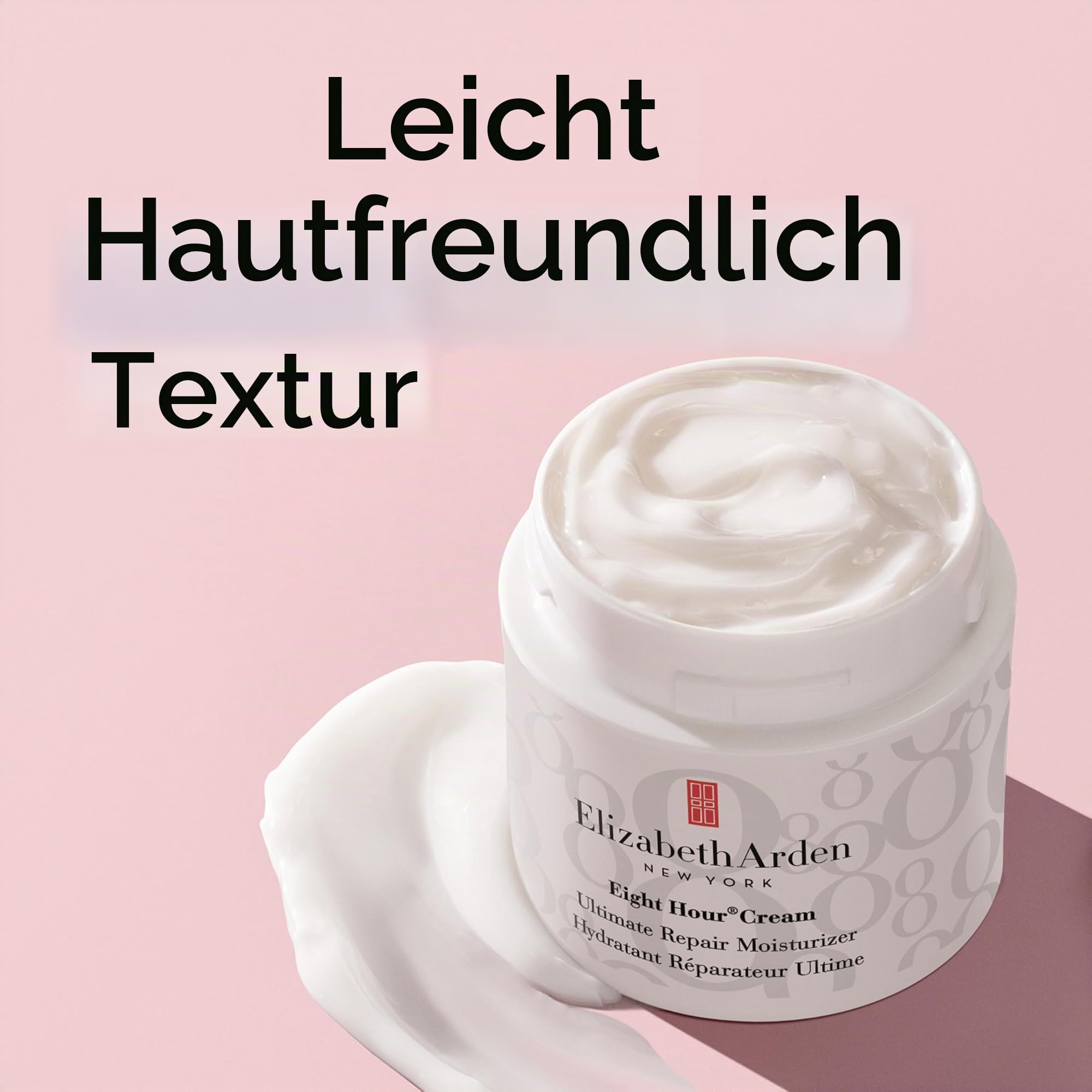 Elizabeth Arden – Eight Hour Cream Ultimate Repair Moisturizer, leichte Gesichtsfeuchtigkeitscreme mit Squalan & Ectoin, tiefenwirksame, langanhaltende Feuchtigkeitsversorgung, 50 ml