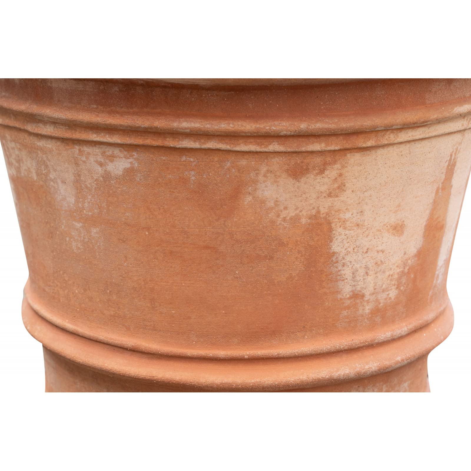 Biscottini Maceteros Decorativos Interior de Terracota L50xPR50xH44 - Vasos para hogar - Jarrones Decorativos Modernos - Macetas Decorativas Interior - Macetas Decorativas, Rojo