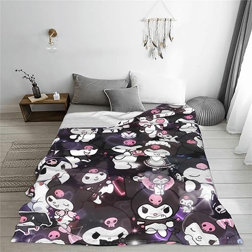 Miniatura 6 de Bonita manta súper suave para todas las estaciones, manta de franela de forro polar para niños y adultos, sofá, ropa de cama, decoración de sala de