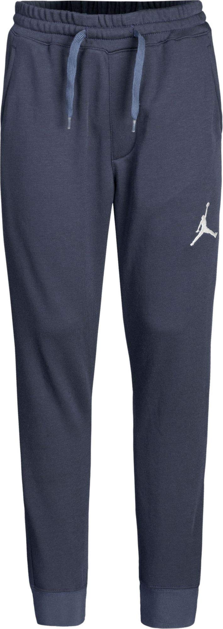 Jordan Boys Jumpman Fleece Pants (M, Obsidian)
