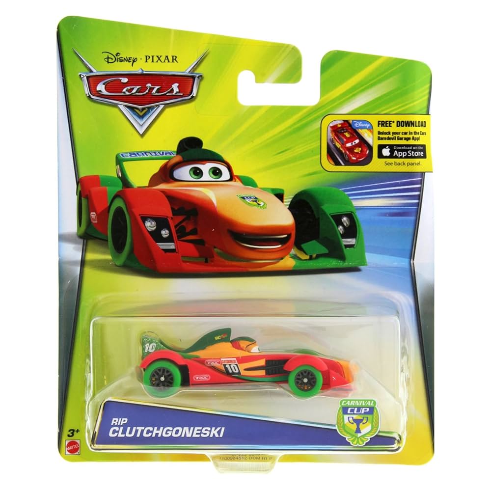 Mattel Disney / Pixar Cars Carnival Cup Rip Clutchgoneski