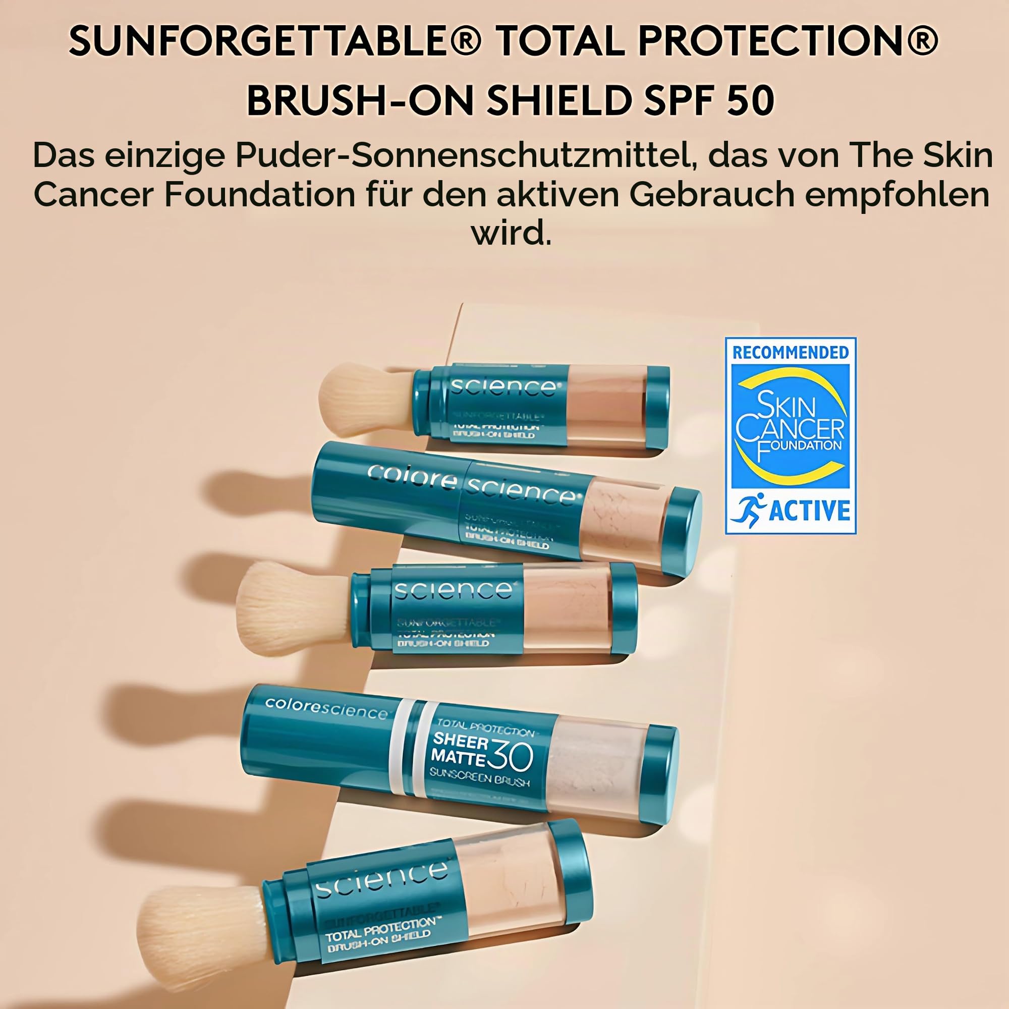 Colorescience Sunforgettable Loose Mineral Suncreen Brush SPF50 - Medium 6g/0.21oz