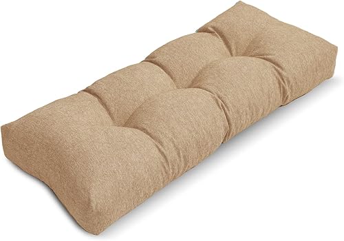 Miniatura 1 de Millsilo Cojines de banco para muebles de interior, cojín de banco suave antideslizante para cocina, comedor, cojín de silla de piano, cojines de