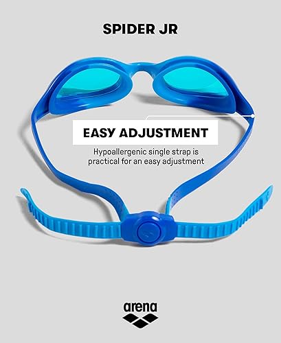 Miniatura 7 de ARENA Gafas de natación unisex para jóvenes y jóvenes, para niñas y niños de 6 a 12 años, lentes sin niebla, correa fácil de ajustar sin fugas