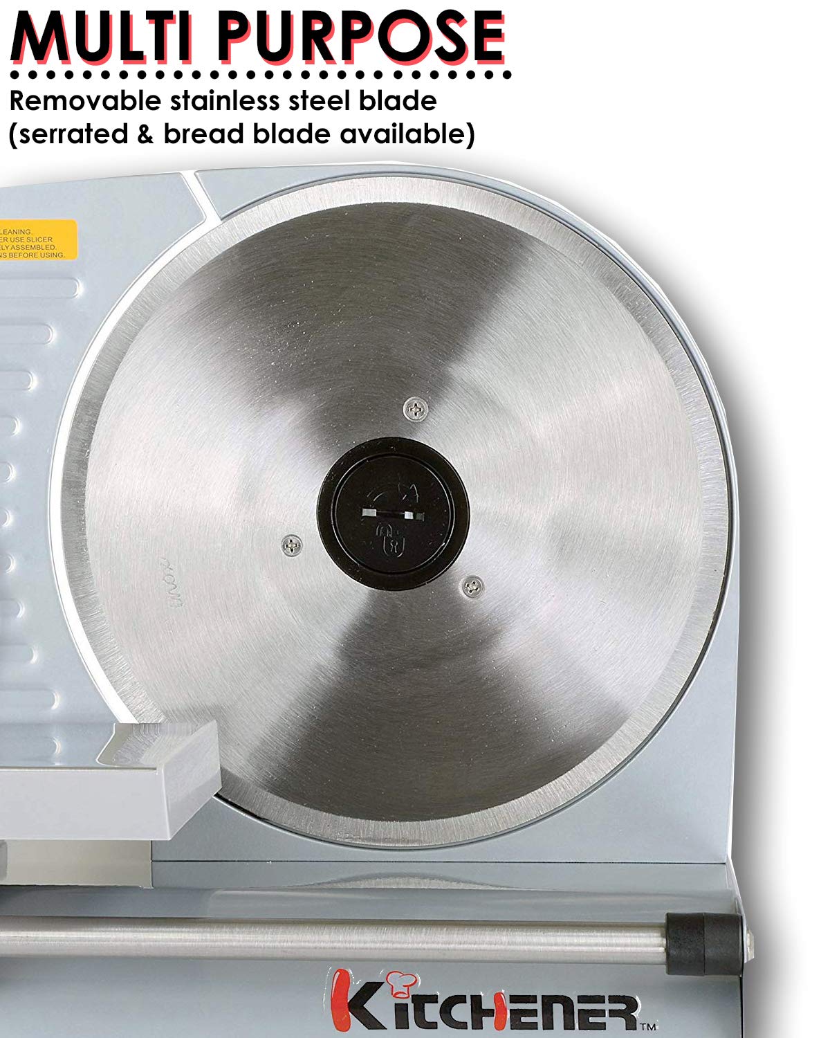 Kitchener Meat Slicer Food Deli Bread Cheese Electric 9inch Stainless