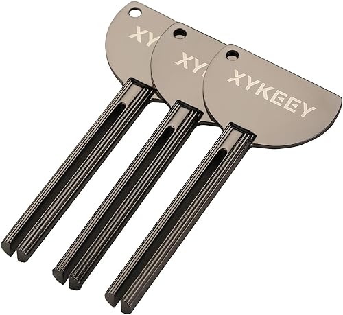 Exprimidor de pasta de dientes con llave de tubo, juego de 3 exprimidores manuales de pasta de dientes, exprimidores de tubo de pasta de dientes