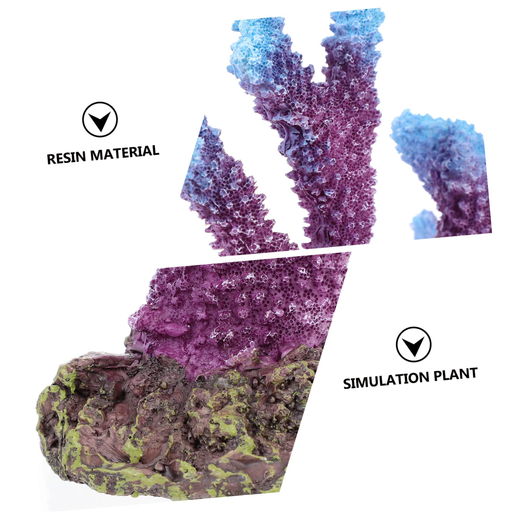 Happyyami 3piezas Decoración De Acuario Plantas Artificiales Adorno para Peceras Simulación Natural para Paisajismo Acuático