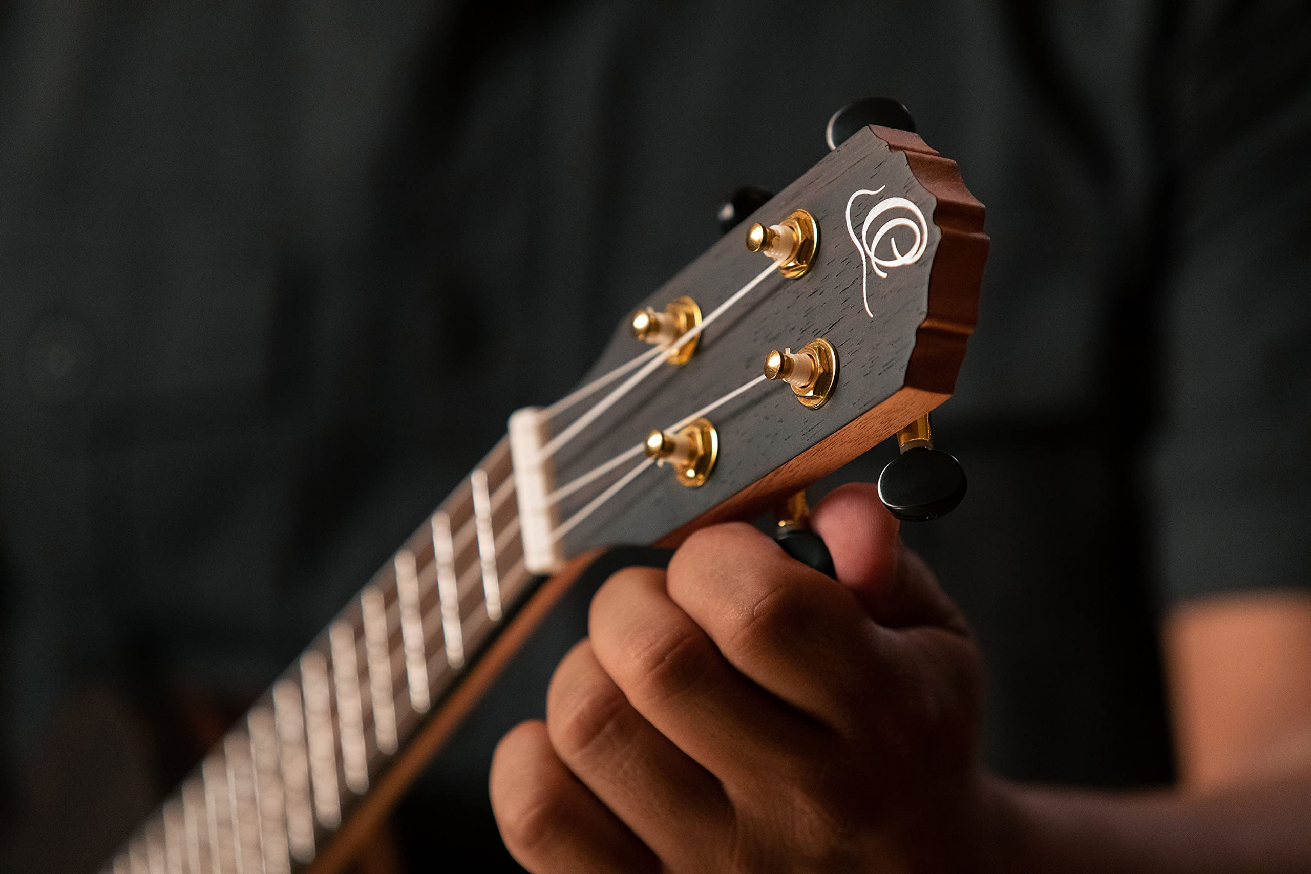 Ortega Guitars Ukulele Tenore Acustico – Timber Series – Gig Bag Inclusa – Ebano, Natural (RUEB-TE)