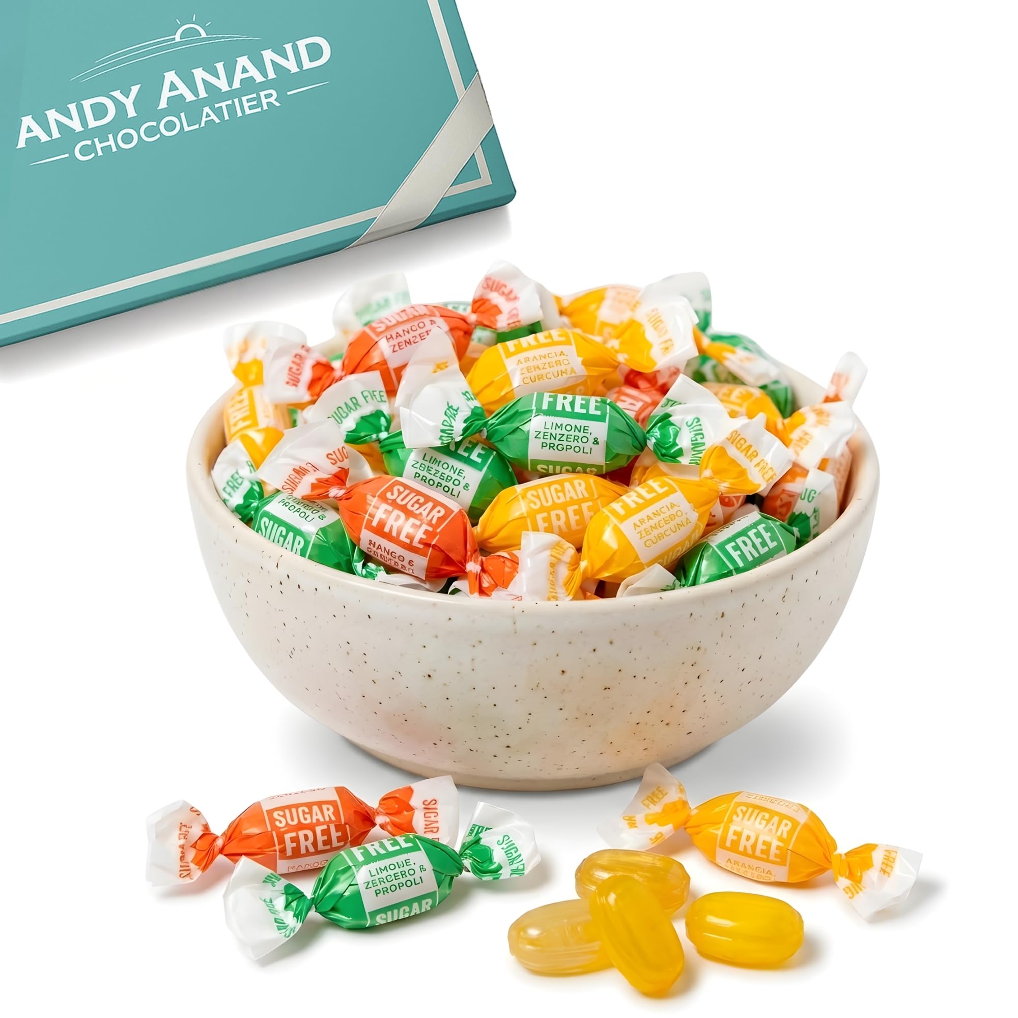Andy Anand Sugar Free Ginger Candy