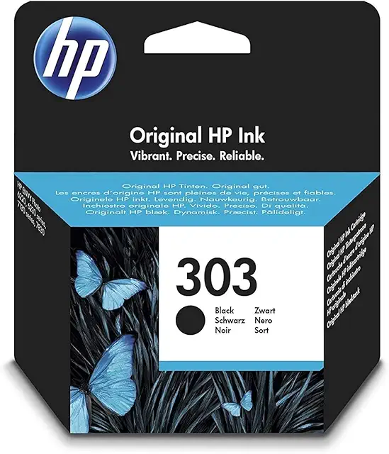 Cartouche HP 303 Noire Authentique T6N02AE - Cartouche HP 303 XL Pas Cher