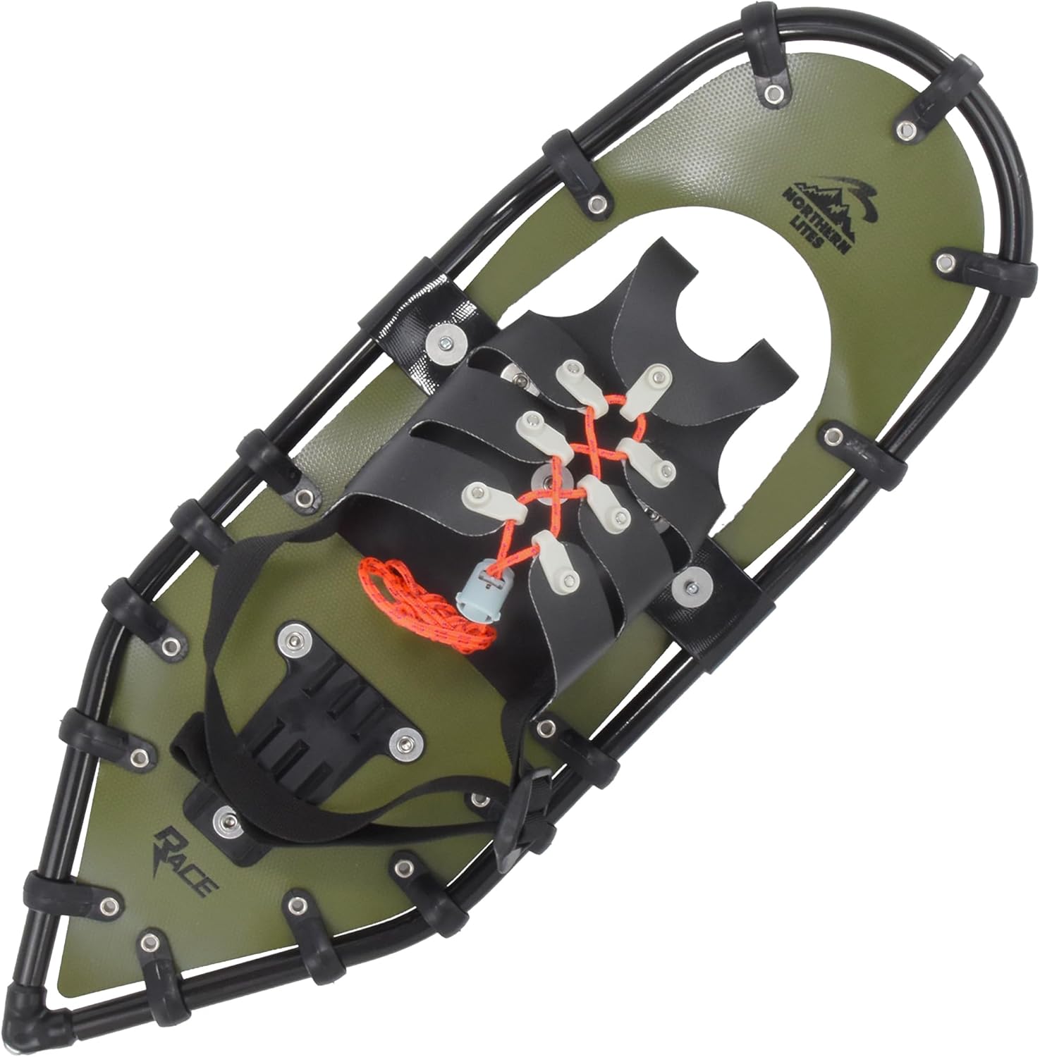 Ultralight Running Snowshoes for Speed & Performance | Speed Lace Binding, Race Traction, 7075-T6 Aluminum Frame | for Athletes up to 200 lbs