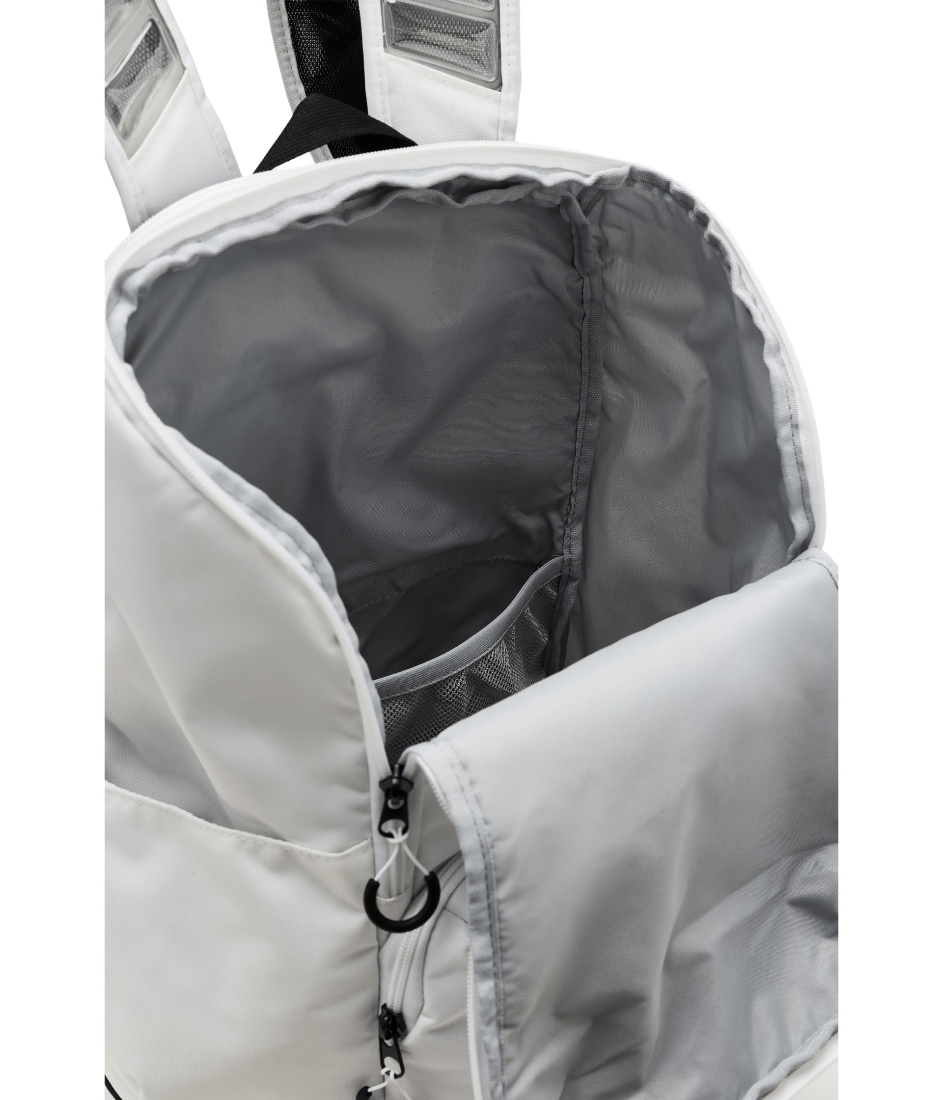 Nike, Unisex, Varsity Elite Backpack (32L), White/Black/Metallic Gold, One Size