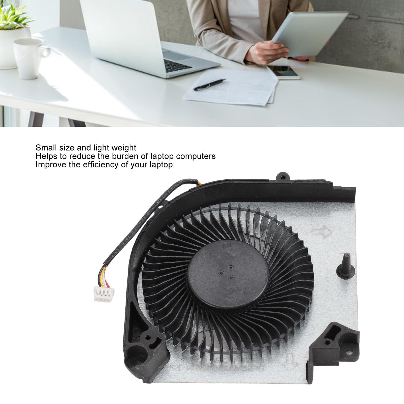 Dpofirs Ventilador de Refrigeración CPU GPU de Repuesto para for GIGABYTE Gaming G5 G7 MD GD GD KC FLHF DFS5K221153711 DFS5M325063B1N, DC 5V 0.5A Ventilador de Refrigeración de CPU de 4