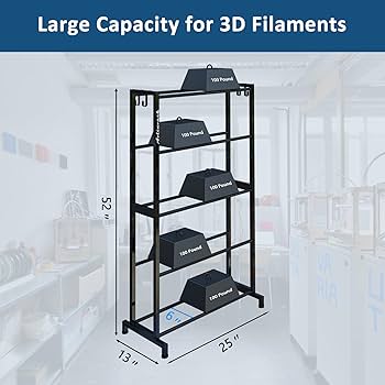 Amazon.co.jp: 3Dプリンターフィラメントラック、3Dプリント