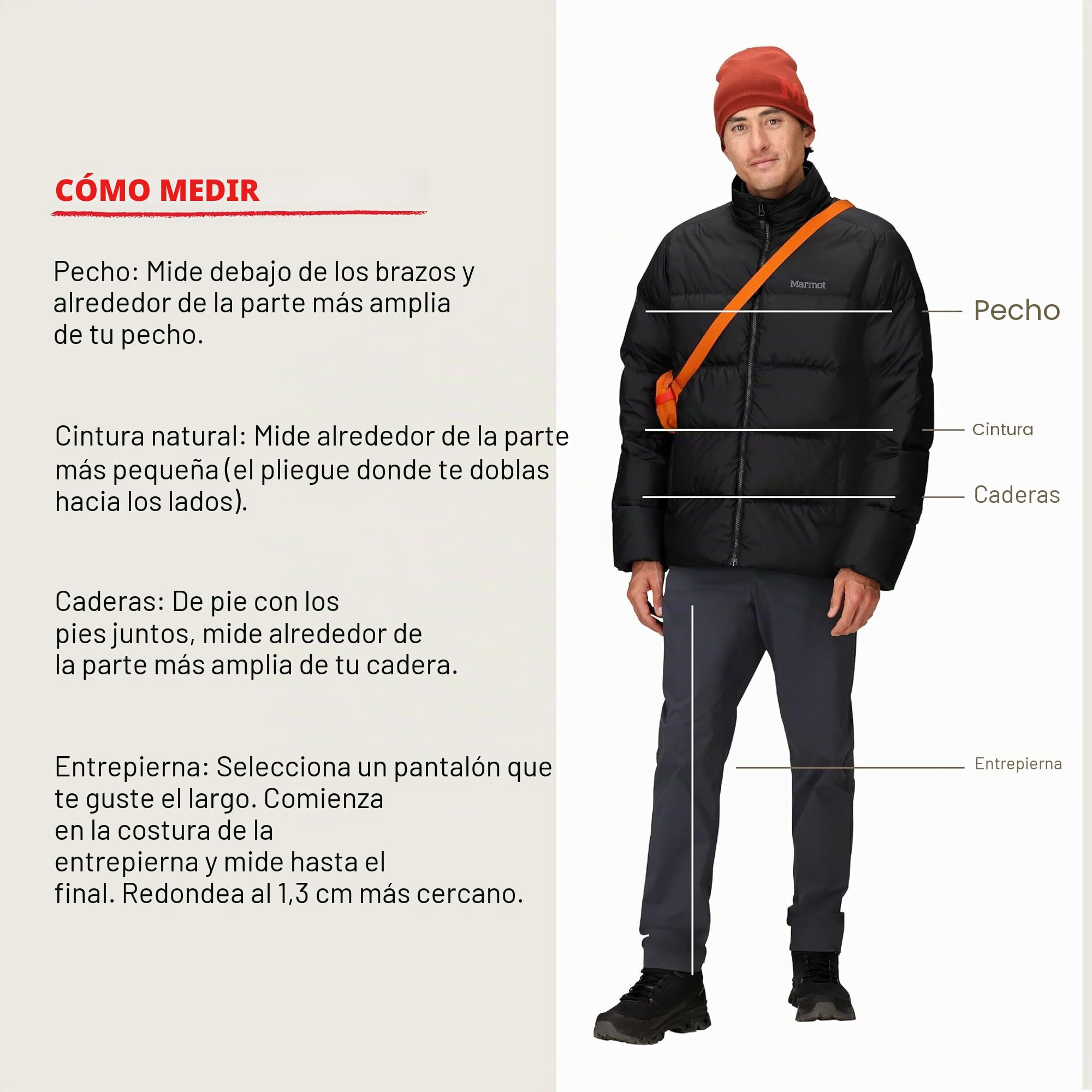 Marmot Guides Down Jacket Chaqueta ligera de plumón, cálida chaqueta de invierno, abrigo acolchado repelente al agua, chaqueta funcional cortaviento, chaqueta exterior plegable Hombre (Pack de 1)