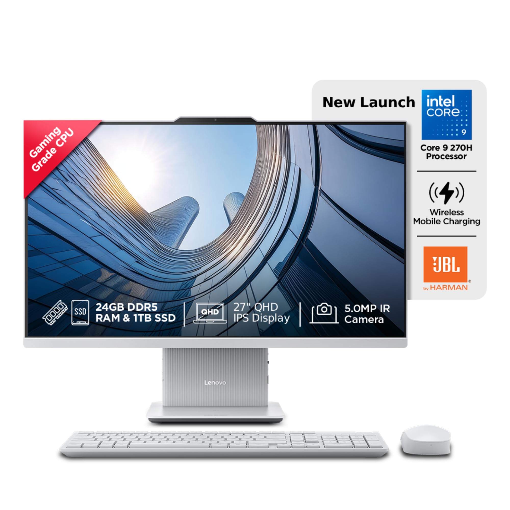 Lenovo IdeaCentre AIO Intel Core 9 270H 27