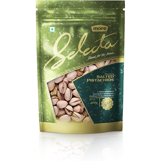 More Choice Whole Pista Salted 500gm