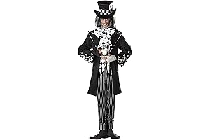 Dark Mad Hatter Costume for Adult Males