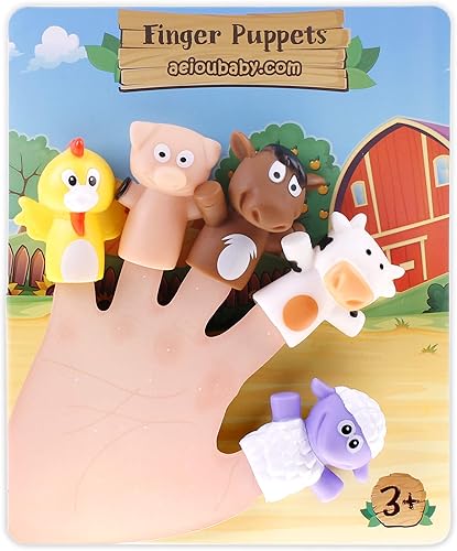muñecos para los dedos