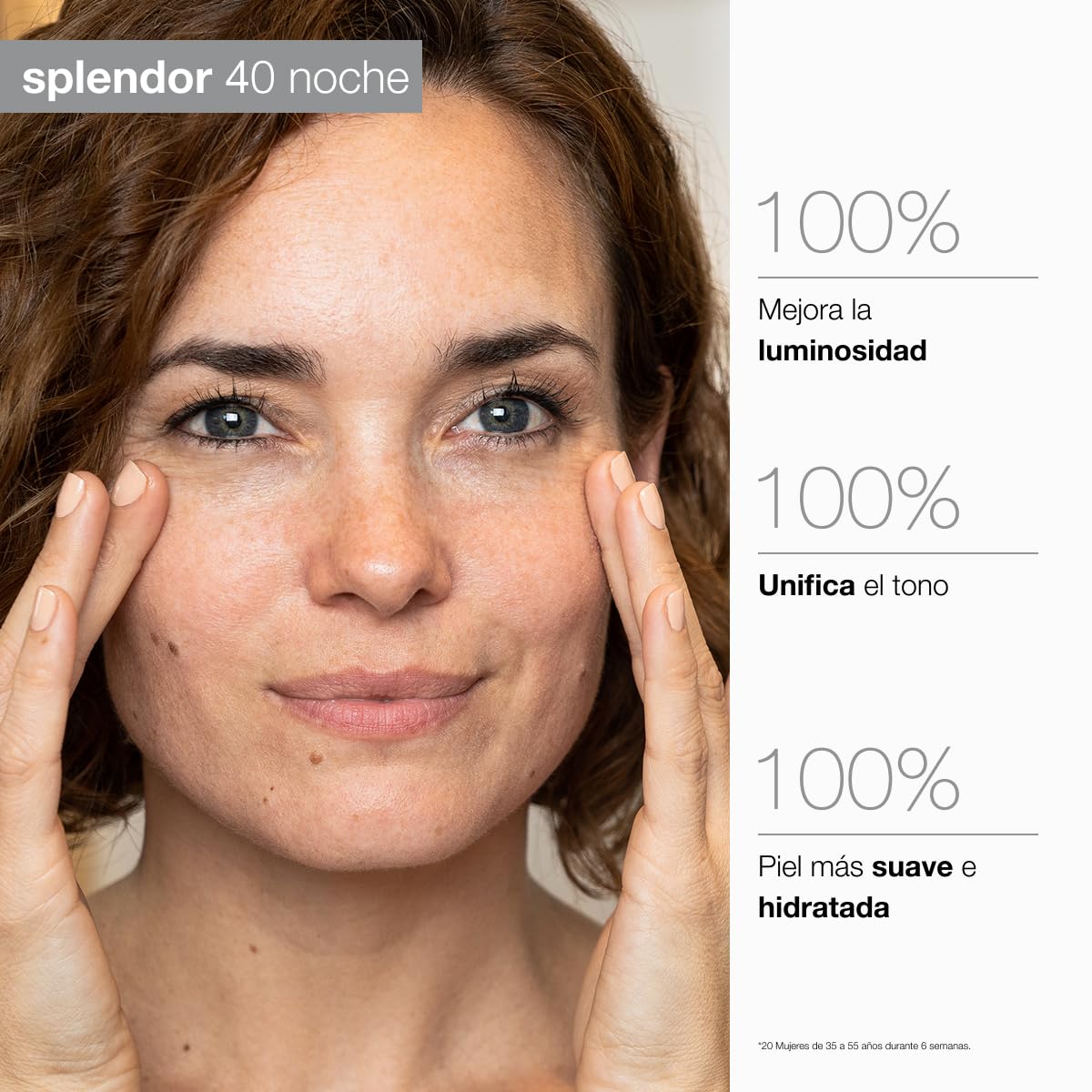 Bella Aurora Splendor 40 Noche 50ml | Crema Reparadora de Noche con Peonía del Monte Jiri | Unifica el Tono y Revitaliza la Piel | Efecto Detox y Antiedad | Para Pieles 40+
