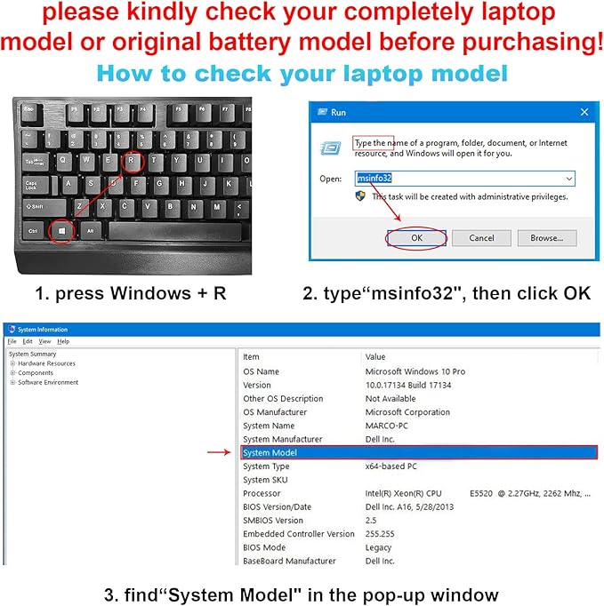 Batería para Laptop Dell Inspiron 1525 1545 5200mAh 11.1V miniatura 9