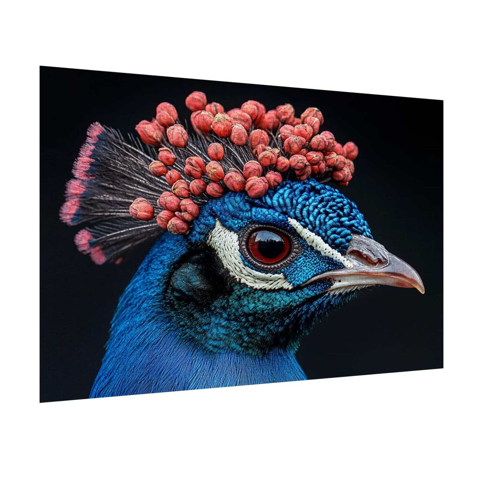 Puzzle 2000 Pezzi Paone Puzzle Classici per Gioco Familiare, n-379 | Impossibile Puzzles, Intrattenimento Creativo, Rilassamento Intelligence, Regalo per Amore e Amico, Decorazioni Casa, Animali
