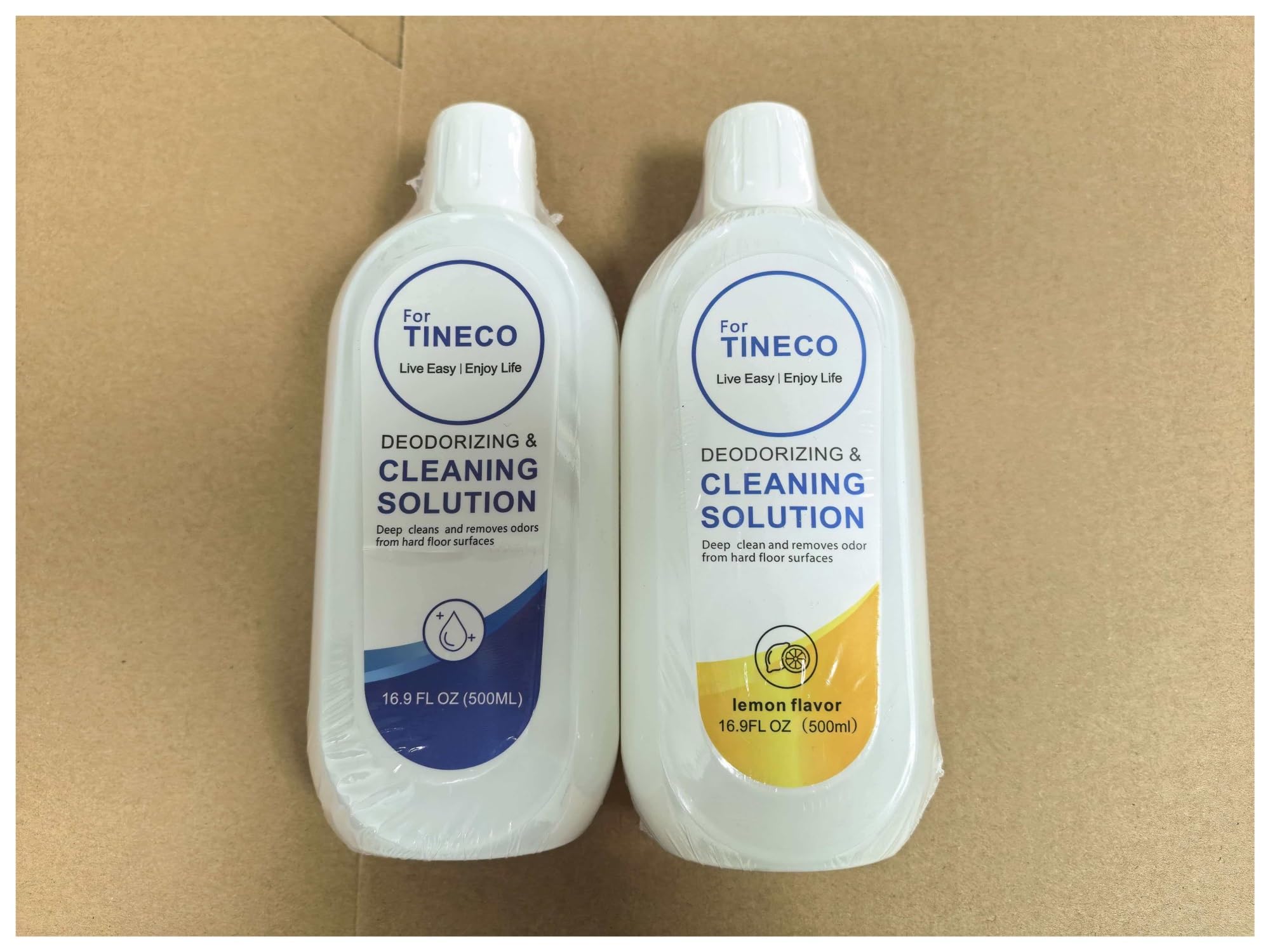 Limpiador de Suelos Multiusos de 500 ml (Pack de 2). Compatible con TINECO iFLOOR 5 Breeze Completo