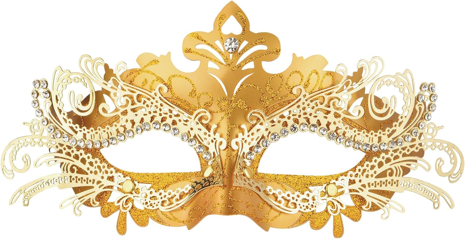 Hoshin Masquerade Mask, Mardi Gras Deecorations Venetian Masks for Womens