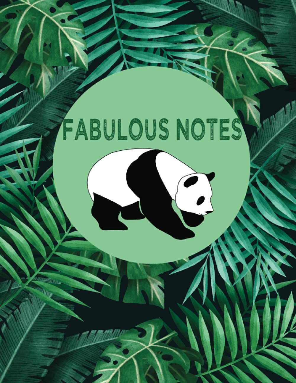 Fabulous Notes: Lovers wildlife, On The Origin of Species, Notebook, Panda Lovers , Animals Lovers, (8.5x11), Pages 120