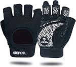 ATERCEL Weight Lifting Gloves Full Palm Protection, Workout Gloves for Gym, Cycling, Exercise, Breathable, Super Lightweight for Mens and Women