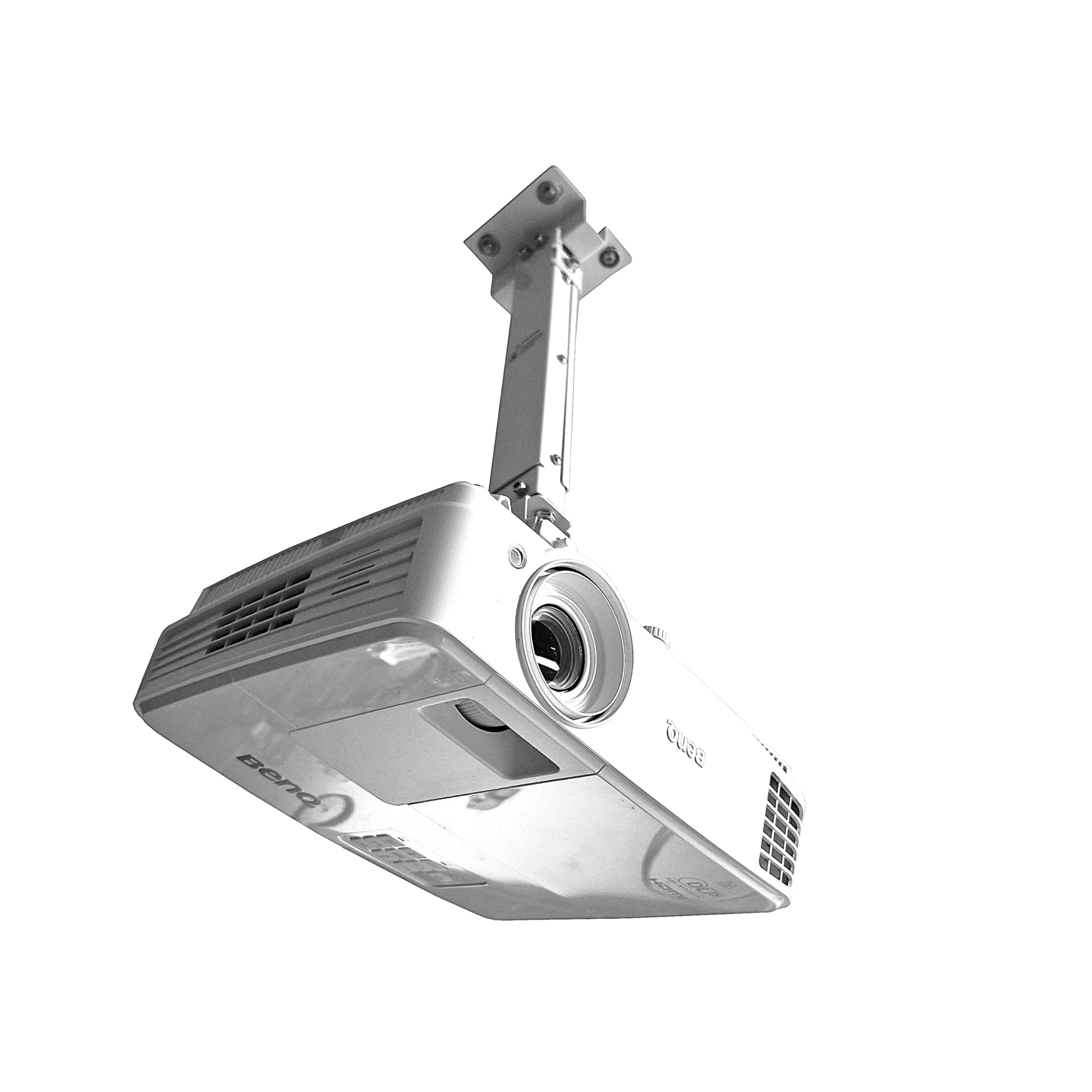 ELIX Support de plafond pour projecteur Benq MH550 MS560 MX560 MW560 MH560 MH560, préparé avec précision, montage sûr pour les installations de cinéma privées (pour BenQ MH550, MS560, MX560, MW560