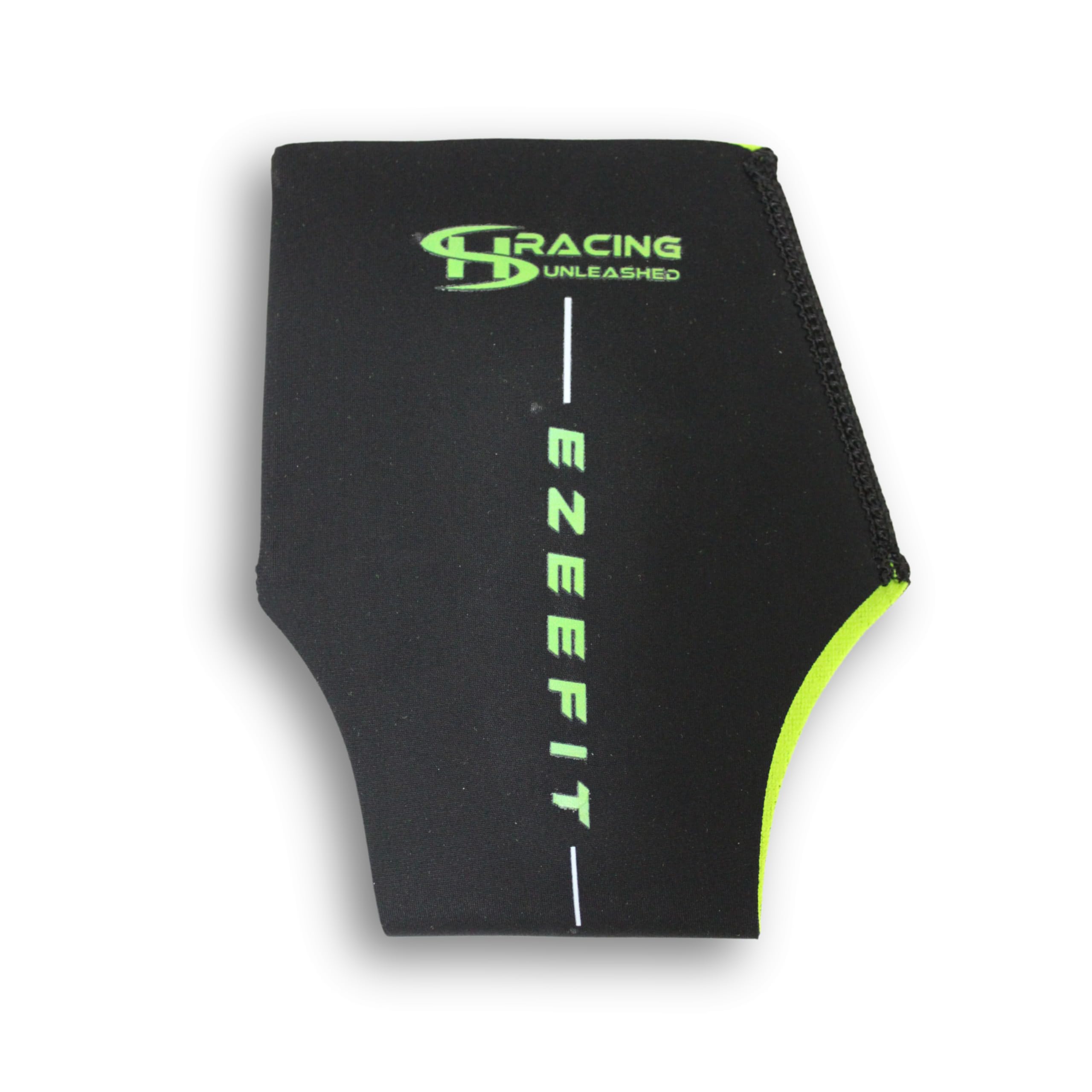 Sh Ezeefit Ankle Protection Sleeve for Skating, Black with Neon Green Trim (M)-image-48