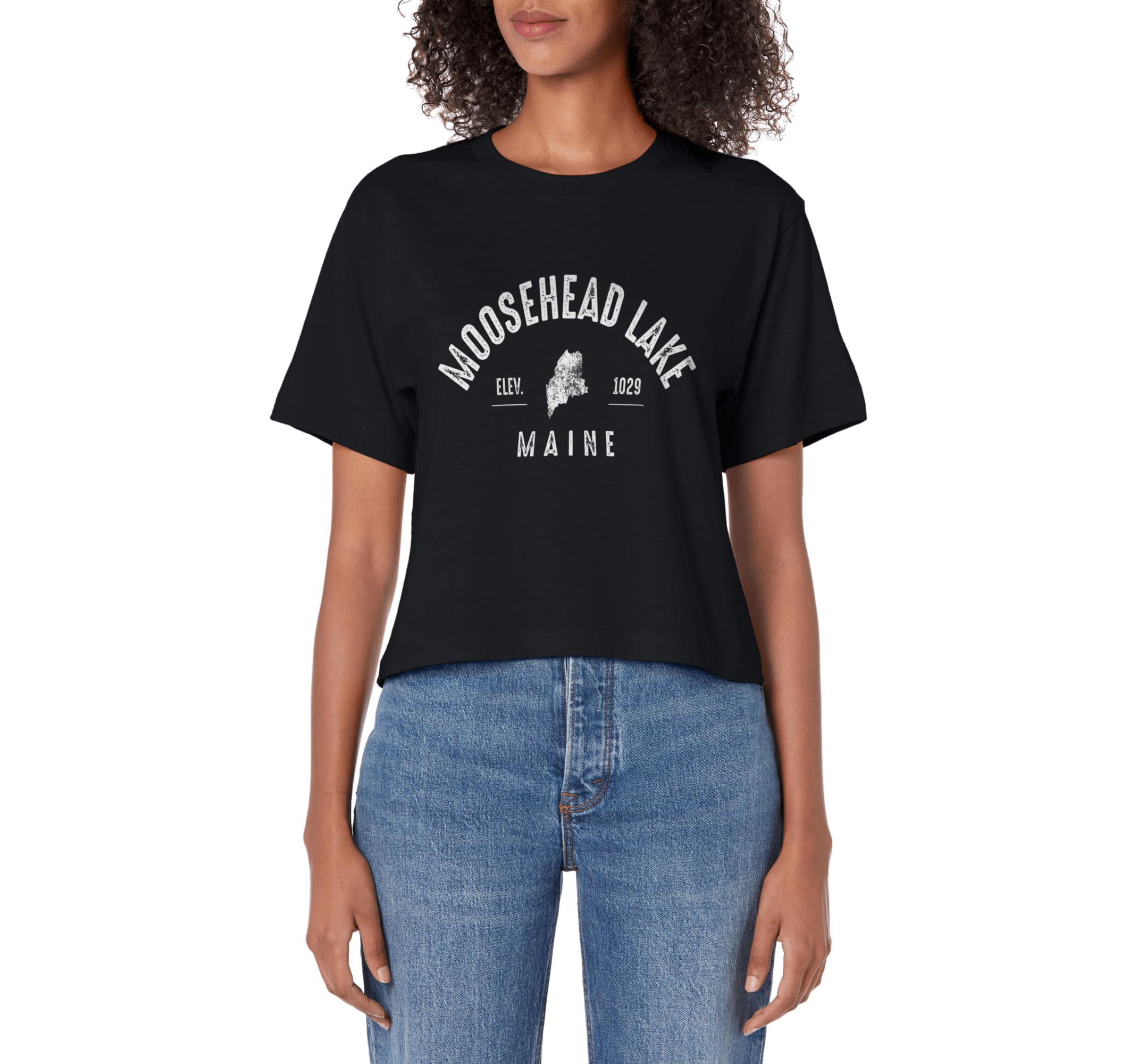 Moosehead Lake Women's Crop Top