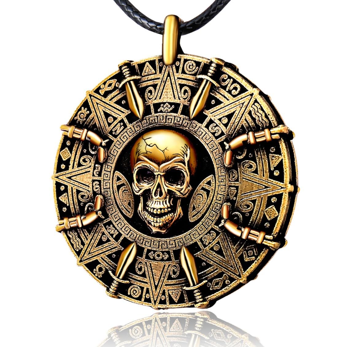 Amazon.com: UNKENBO® Pirate Necklace for Men Women - Double-Sided 