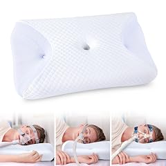 HOMCA CPAP Pillow for Side Sleeping CPAP Nasal Pillows for All CPAP Masks Users to Reduce Air Leaks