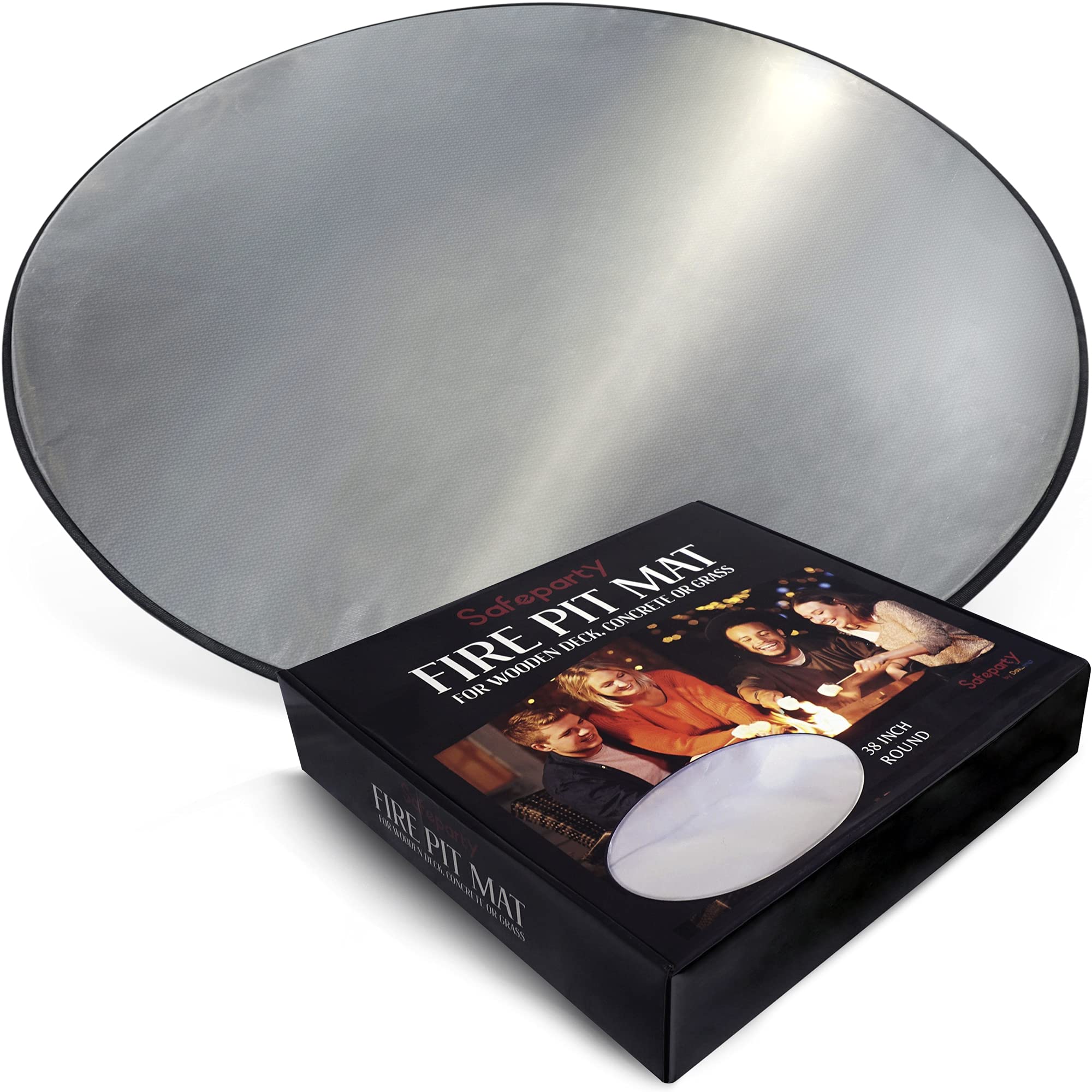 Buy Safeparty Fire Pit Mats for Under Fire Pit (38" Large) 3 Layers